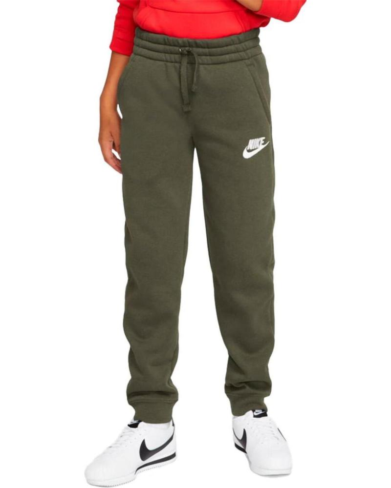 PANTALONI NIKE B NSW CLUB FLEECE JOGGER VERDI CI2911-326 VERDE