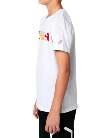 ASICS 3 COLOR GPX SS T WHITE T-SHIRT 2034A083-100 BLANCO