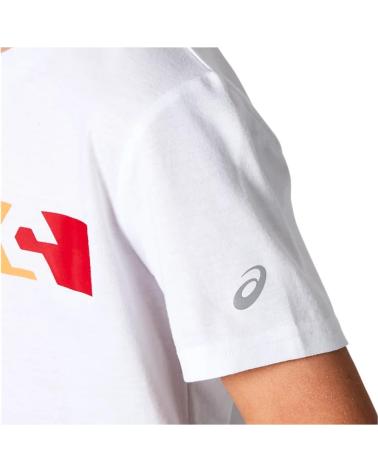 ASICS 3 COLOR GPX SS T WHITE T-SHIRT 2034A083-100 BLANCO