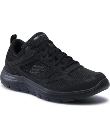 SKECHERS ZAPATILLA HOMBRE SUMMITS 52812-BBK NEGRO