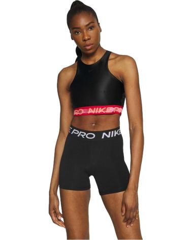 MALLAS CORTAS NIKE PRO NEGRAS DE COMPRESIÓN PARA MUJER