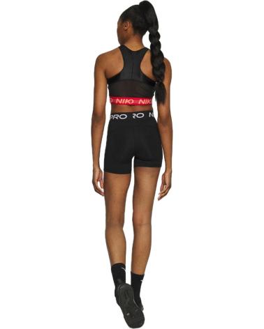 MALLAS CORTAS NIKE PRO NEGRAS DE COMPRESIÓN PARA MUJER