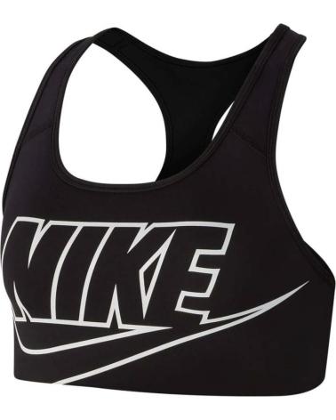 REGGISENO SPORTIVO NIKE SWOOSH FUTURA NERO SUPPORTO MEDIO