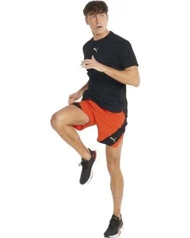 PUMA PANTALON CORTO H NARANJA 7 521531-25