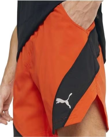 PUMA PANTALON CORTO H NARANJA 7 521531-25
