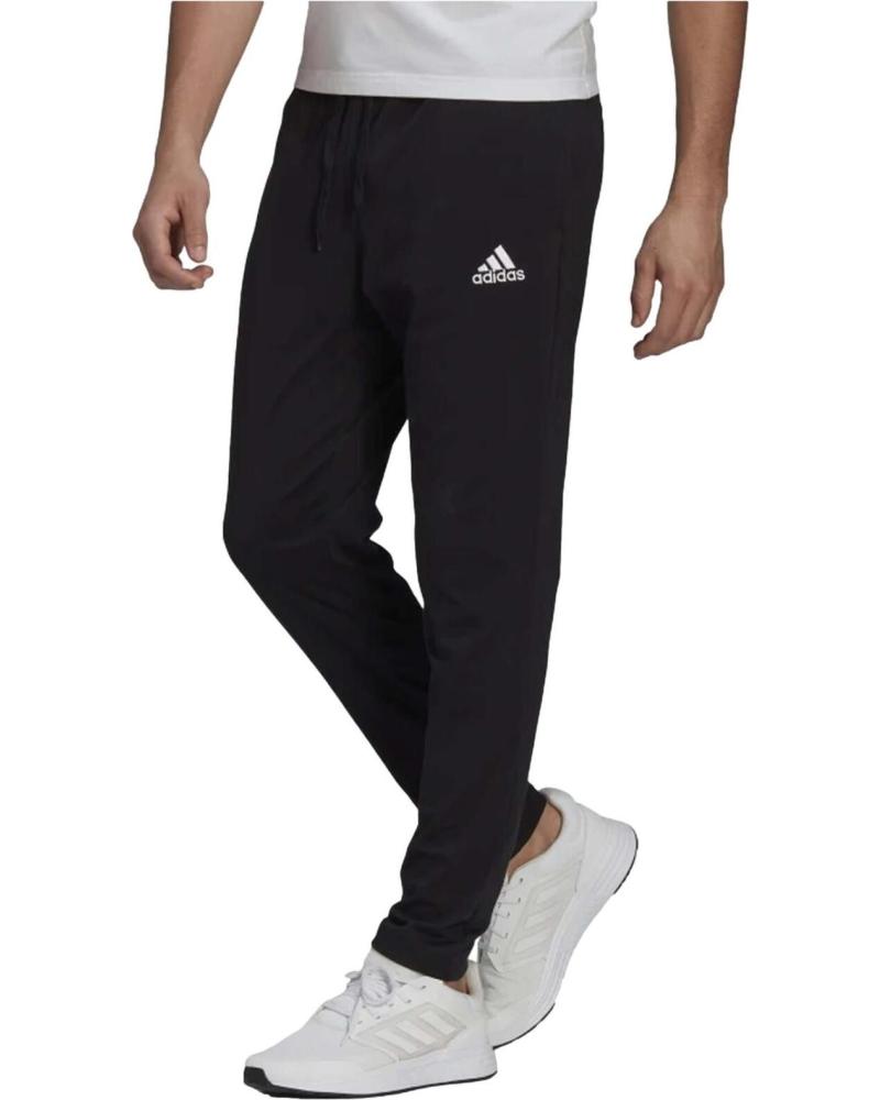 PANTALÓN DEPORTIVO ADIDAS NEGRO CON LOGO PEQUEÑO