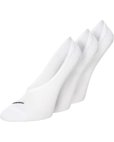NIKE U FOOTIE SOCKEN WEISS