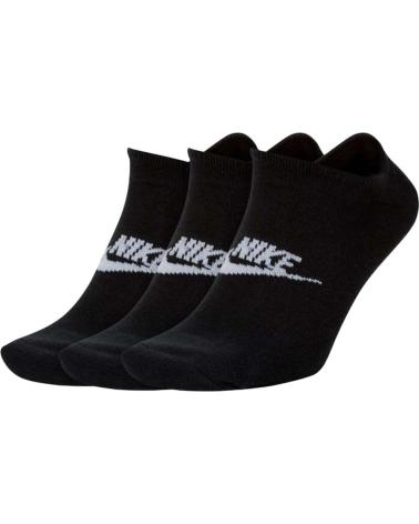 CALCETINES TOBILLEROS NIKE EVERYDAY NEGROS (PACK DE 3)