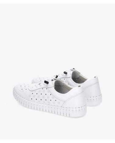 ST. GALLEN ST GALLEN ZAPATILLAS PIEL COSIDO MUJER SOFT LASER COLOR PLAT PLATINO