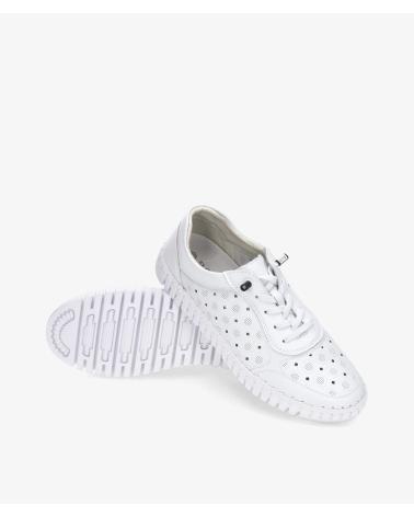 ST. GALLEN ST GALLEN ZAPATILLAS PIEL COSIDO MUJER SOFT LASER COLOR PLAT PLATINO