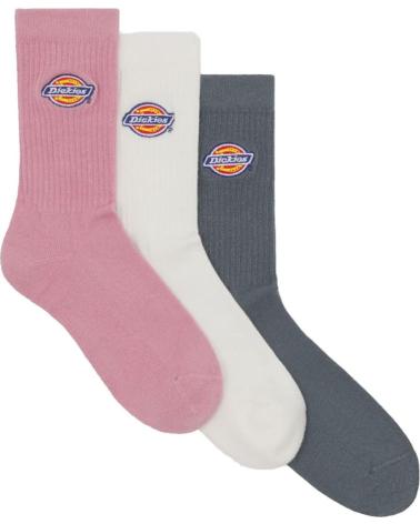 CALZINI DICKIES VALLEY GROVE CONFEZIONE DA 3 COLORI ASSORTITI MULTICOLOR