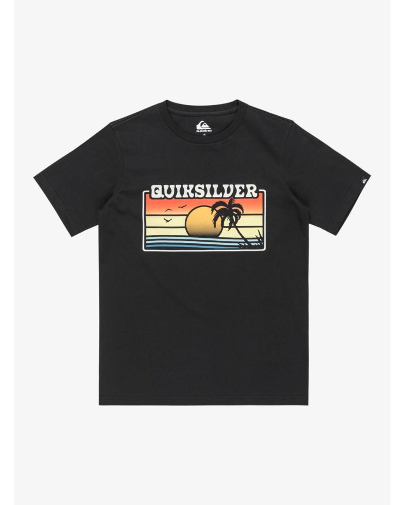 QUIKSILVER CAMISETA MANGA CORTA QUICKSILVER KID SUN FADED EQBZT04845 NEGRO