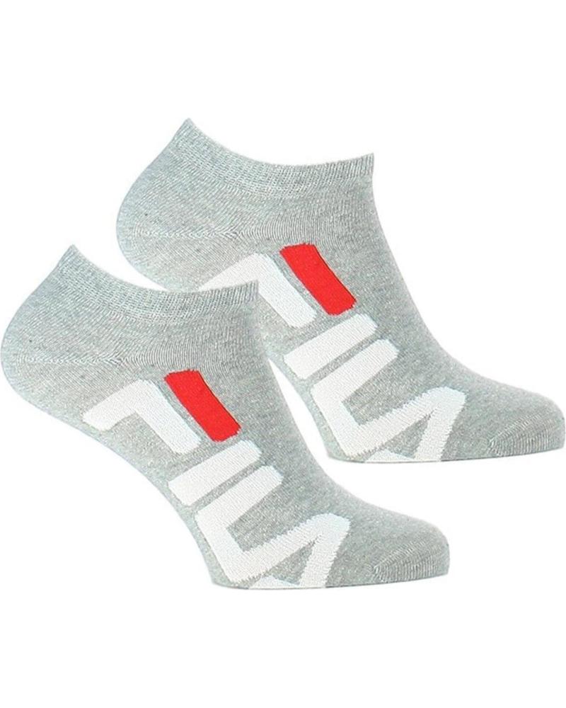 CALZINI FILA INVISIBLE SOCKS PACK 2 GRIGIO MULTICOLORE MULTICOLOR