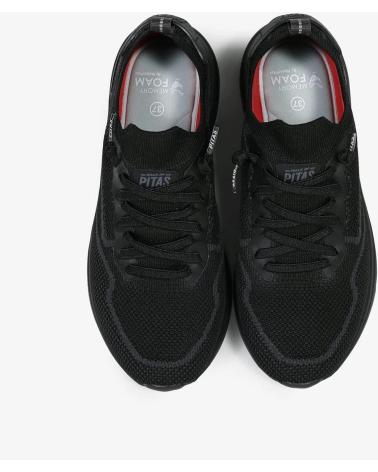 Sapatos-De-Mujer-WALK-IN-PITAS-ZAPATILLA-CUE-DE-MUJER-DE-POLIESTER-RECICLADO---NEGRO