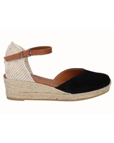 VIGUERA ESPADRILLE VITELO SCHWARZ 1757 NEGRO