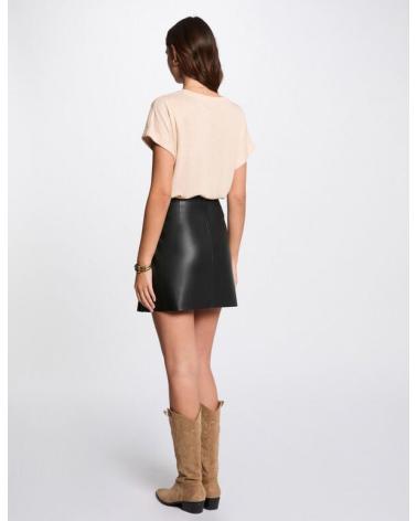 -MORGAN-CAMISETA-MANGA-CORTA-MUJER-252-DILITO-BEIGE