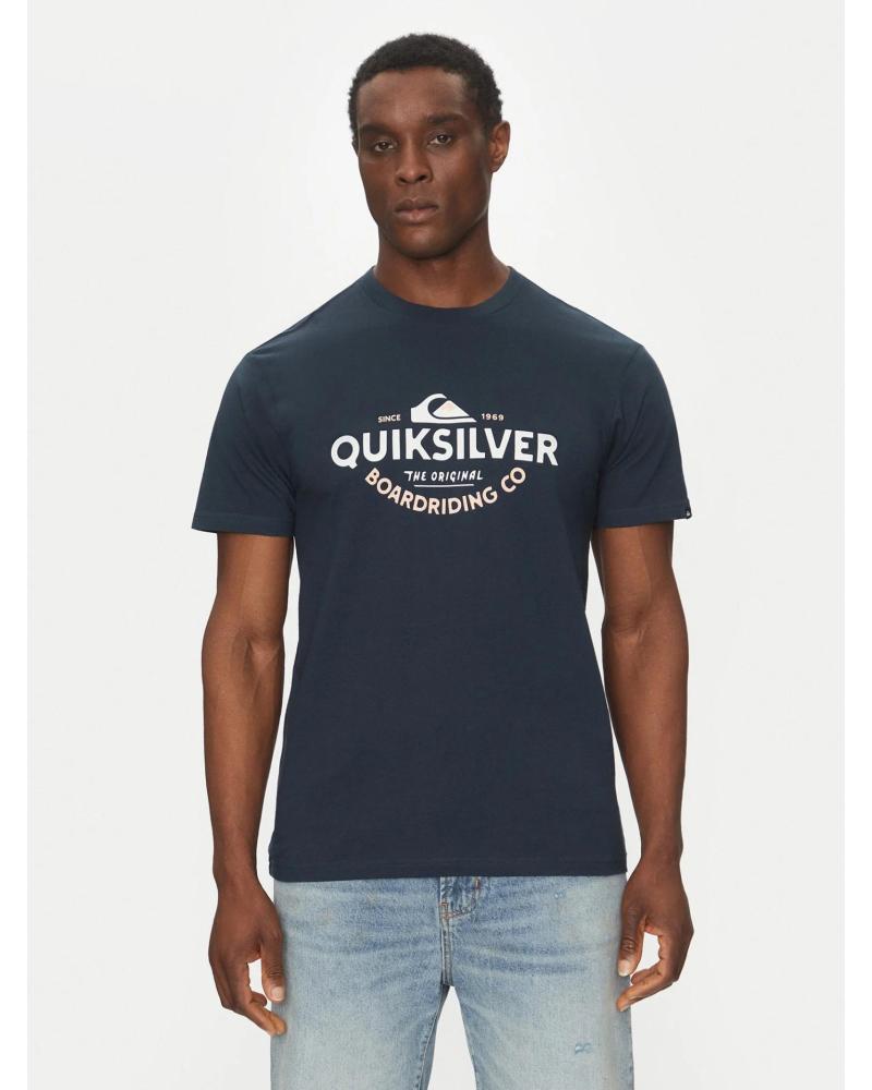 T-SHIRT QUIKSILVER EQYZT08064 BLEU MARINE AVEC LOGO AZUL MARINO