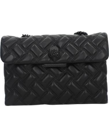 BOLSO BANDOLERA KURT GEIGER LONDON KENSINGTON NEGRO ACOLCHADO BLACK00