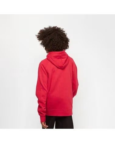 FELPA CON CAPPUCCIO JORDAN JUMPMAN FLEECE FULL ZIP HOODIE 956476-R78 ROSSO ROJO