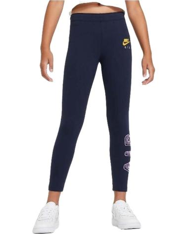 MALLAS NIKE AZUL CON LOGO AMARILLO