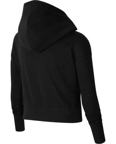 MOLETOM COM CAPUZ NIKE AIR PRETO COM LOGO BRANCO