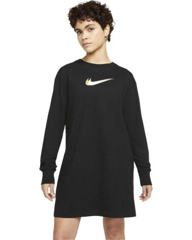 ROBE NIKE À LOGO SWOOSH MANCHES LONGUES