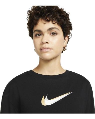 VESTIDO NIKE CON LOGO SWOOSH MANGA LARGA