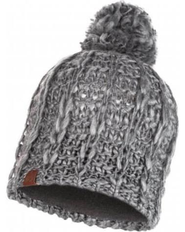 GORRO DE TRICÔ BUFF KNITTED POLAR 117848 CINZA COM POMPOM