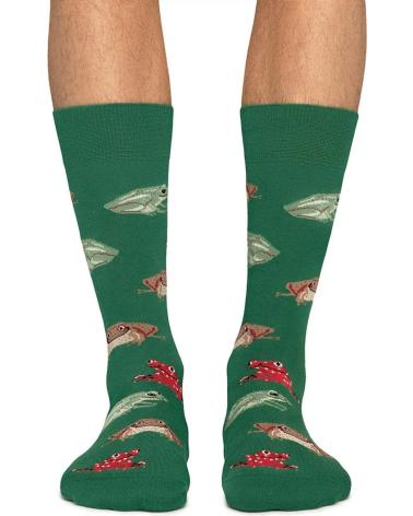 CHAUSSETTES JIMMY LION 'FROGS'