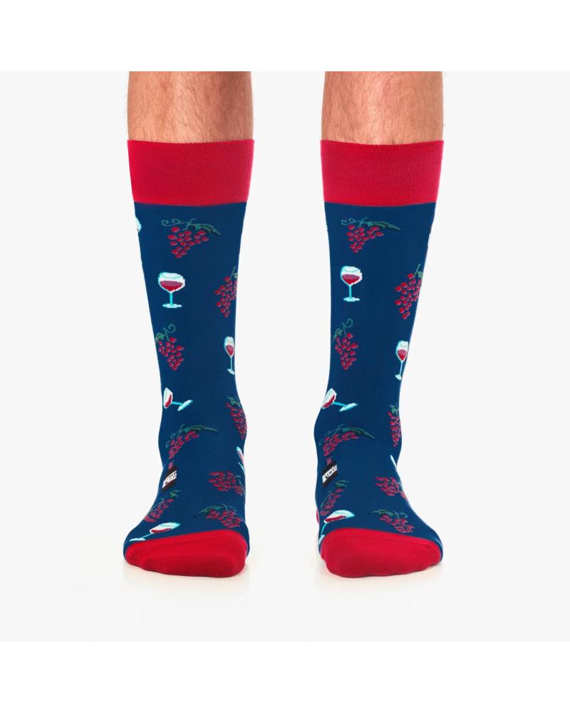 JIMMY LION CALCETINES EN COLOR PARA HOMBRE AZUL