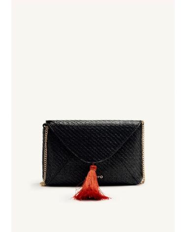 SAC BANDOULIÈRE GIOSEPPO TRUMBULL EN RAPHIA - MODÈLE 75496