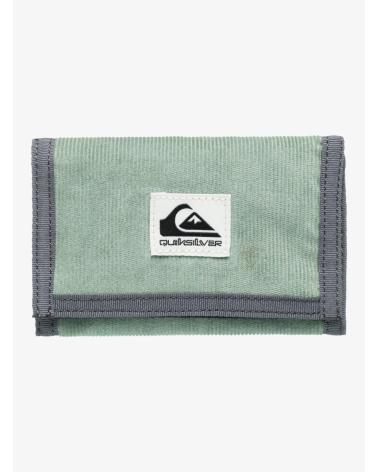 QUIKSILVER THE EVERYDAILY TRIFOLD GREEN WALLET - EQYAA04063
