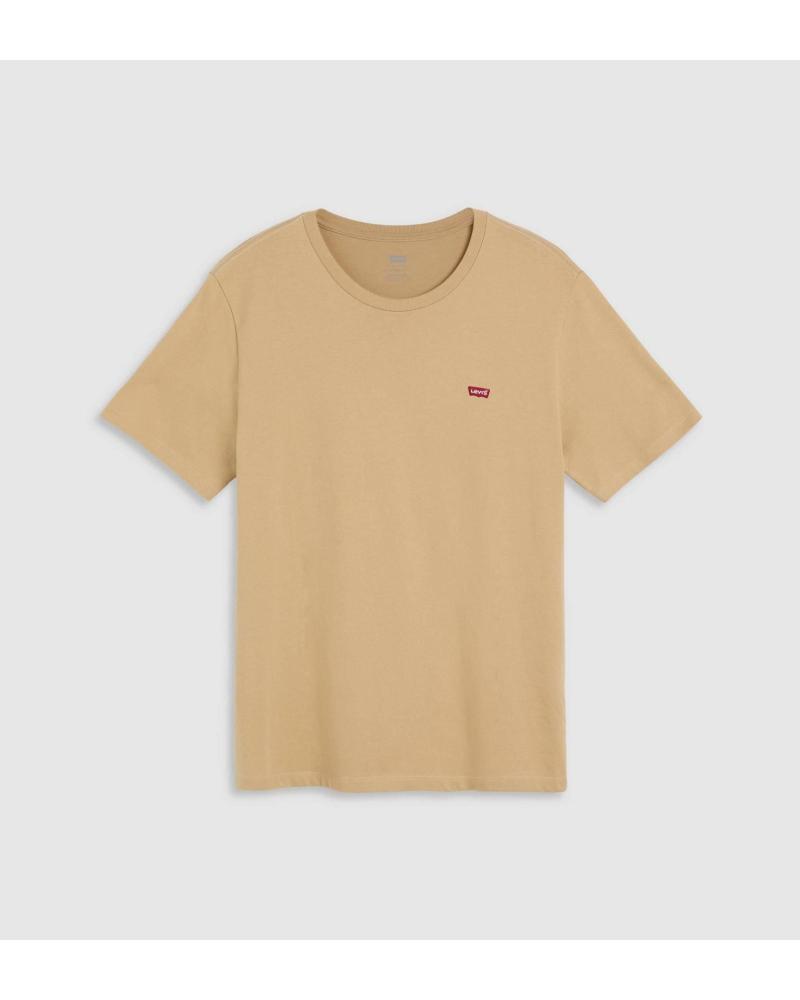 LEVI'S 56605 BASIC COTTON T-SHIRT BEIGE BEIGE