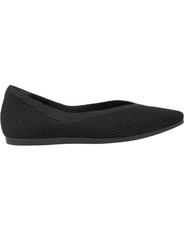SAPATILHAS MISS ELASTIC MEGAN 76473-65 PRETAS NEGRO