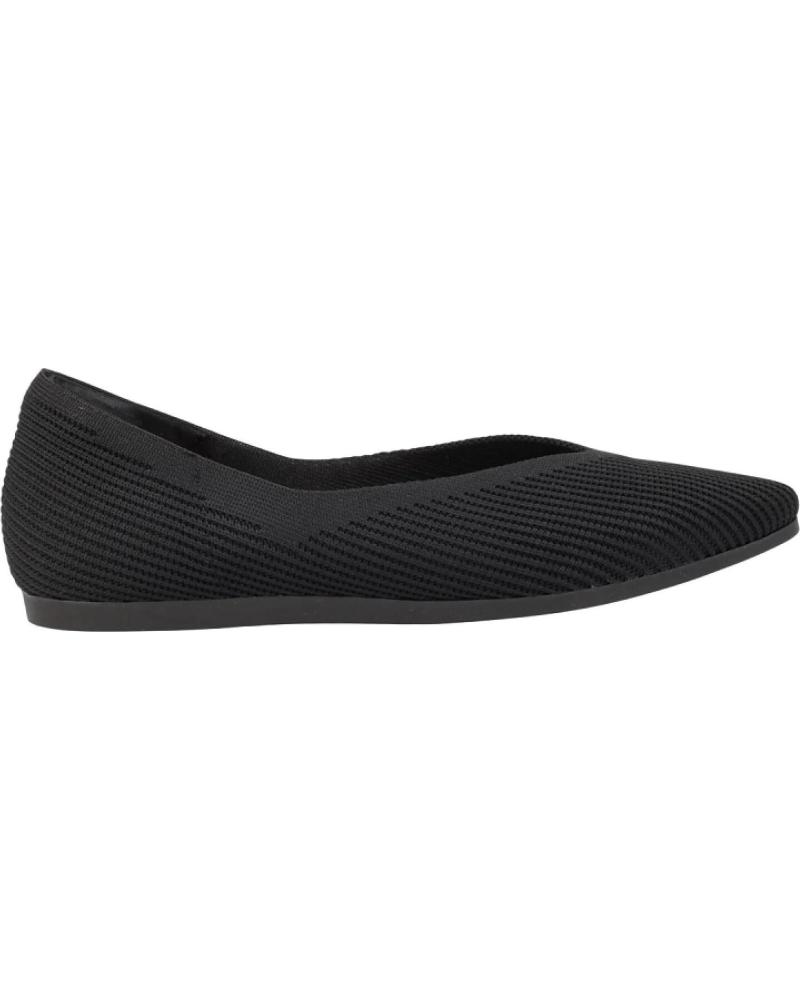 MISS ELASTIC MEGAN 76473-65 BLACK BALLERINAS NEGRO