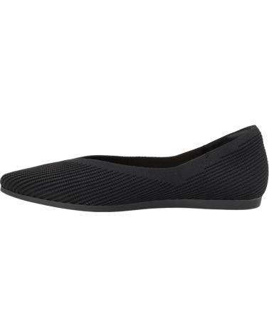 MISS ELASTIC MEGAN 76473-65 BLACK BALLERINAS NEGRO