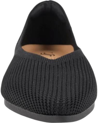 MISS ELASTIC MEGAN 76473-65 BLACK BALLERINAS NEGRO