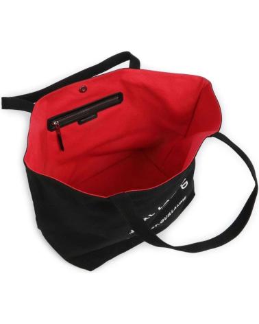 KARL LAGERFELD RSG CANVAS SHOPPER BAG BLACK BLACK