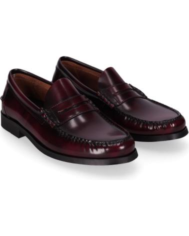 CHIKA10 ST CASTALIA 14026 LOAFER AUS BORDEAUXROTEM LEDER BURDEOS-BURGUNDY