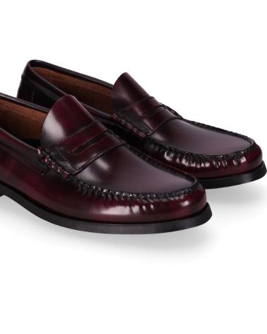 CHIKA10 ST CASTALIA 14026 LOAFER AUS BORDEAUXROTEM LEDER BURDEOS-BURGUNDY