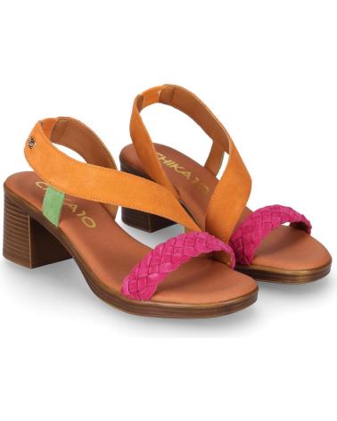 Scarpe per Donna CHIKA10 SANDALIA CON TACON PARA MUJER NEW GOTICA 11 COLOR N NARANJA