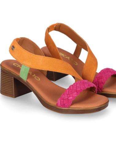 Scarpe per Donna CHIKA10 SANDALIA CON TACON PARA MUJER NEW GOTICA 11 COLOR N NARANJA