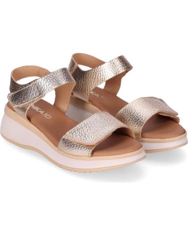 CHIKA10 ST PAVLOVA 5660 PLATINUM GOLD SANDALS PLATINO-LG GOLD