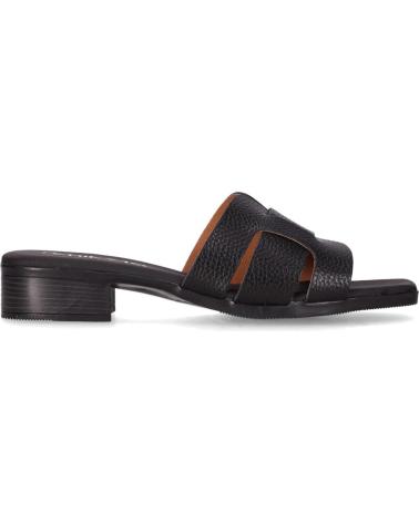 CHIKA10 ST FIORE 5600 BLACK FLAT SANDAL NEGRO-BLACK