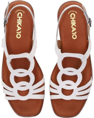 CHIKA10 SANDÁLIAS RASTEIRAS ST MARKES 5593 BRANCO BLANCO-WHITE
