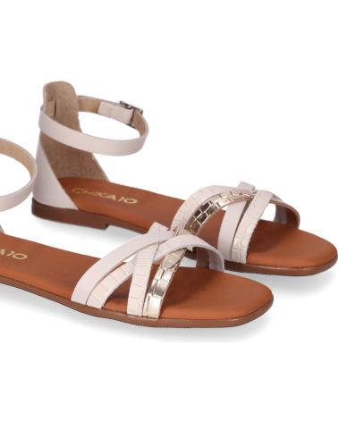 SANDÁLIA RASTEIRA CHIKA10 MARQUESA 5554 GELO-NEVE COM TIRAS CRUZADAS HIELO-SNOW