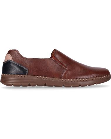 ZAPATOS CASUAL SLIP-ON CHIKA10 VILLARREAL 4221 MARRÓN MARRON-BROWN