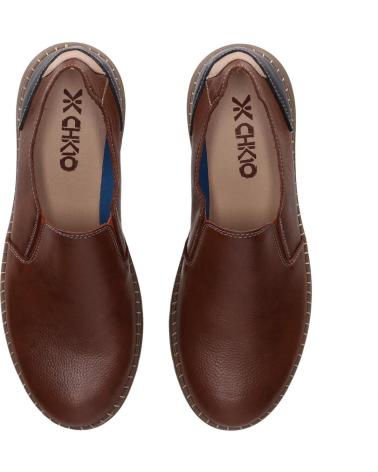 CHIKA10 VILLARREAL 4221 BRAUN CASUAL SLIP-ON SCHUHE MARRON-BROWN