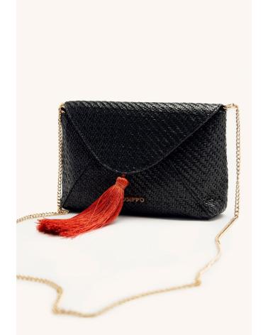 SAC BANDOULIÈRE GIOSEPPO TRUMBULL EN RAPHIA - MODÈLE 75496