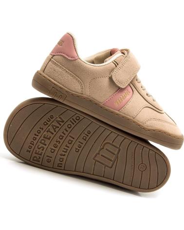 SNEAKERS MTNG 48942 BEIGE CON CHIUSURA A STRAPPO BEIGE